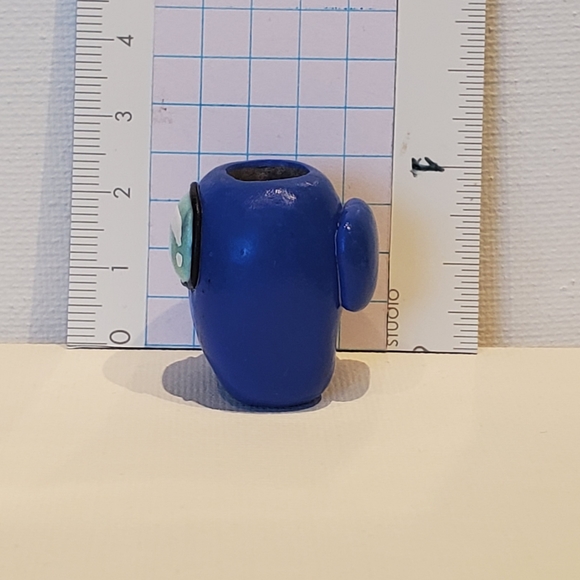 Dreadlock Bead Blue Among Us Character "Nah Me!" - Picture 4 of 5